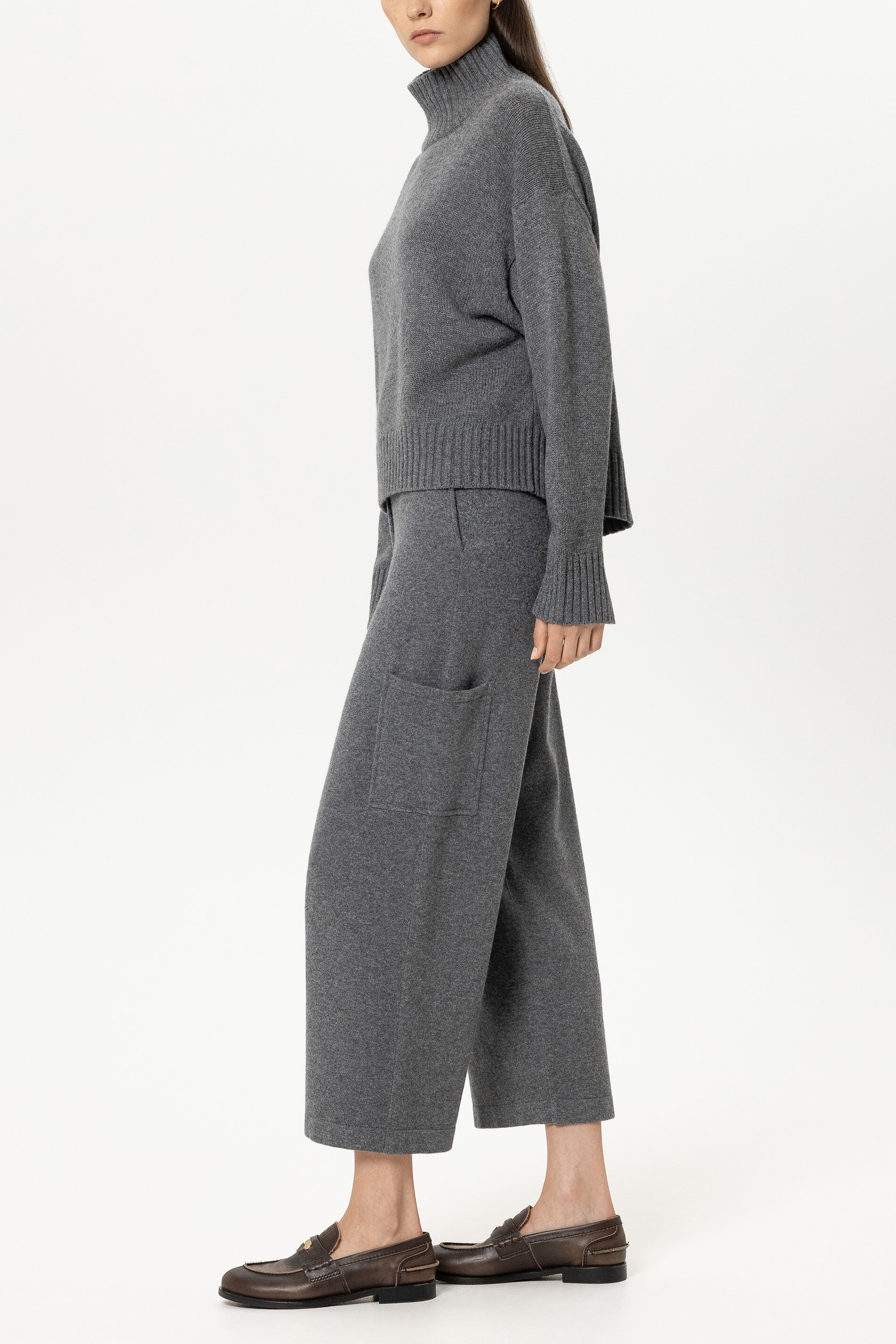 Luisa Cerano - Cargo Pants aus Wolle Mix