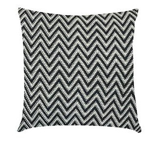 Kissenhülle Thomke schwarz/weiß 60x60