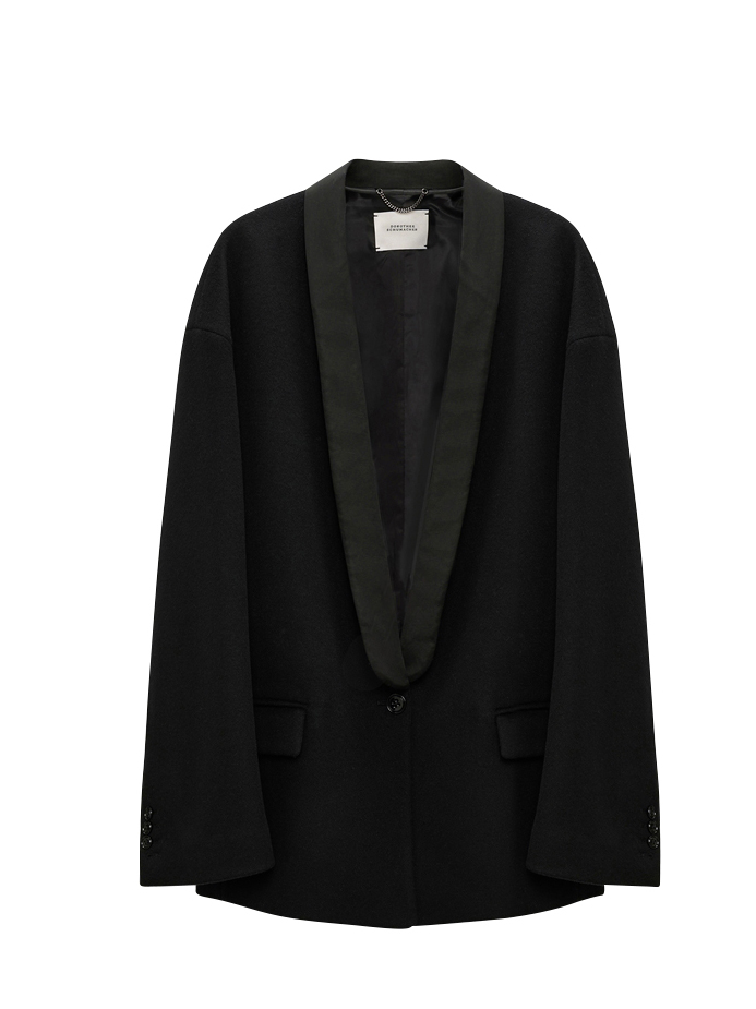 Dorothee Schumacher -  Oversized Smoking Blazer black