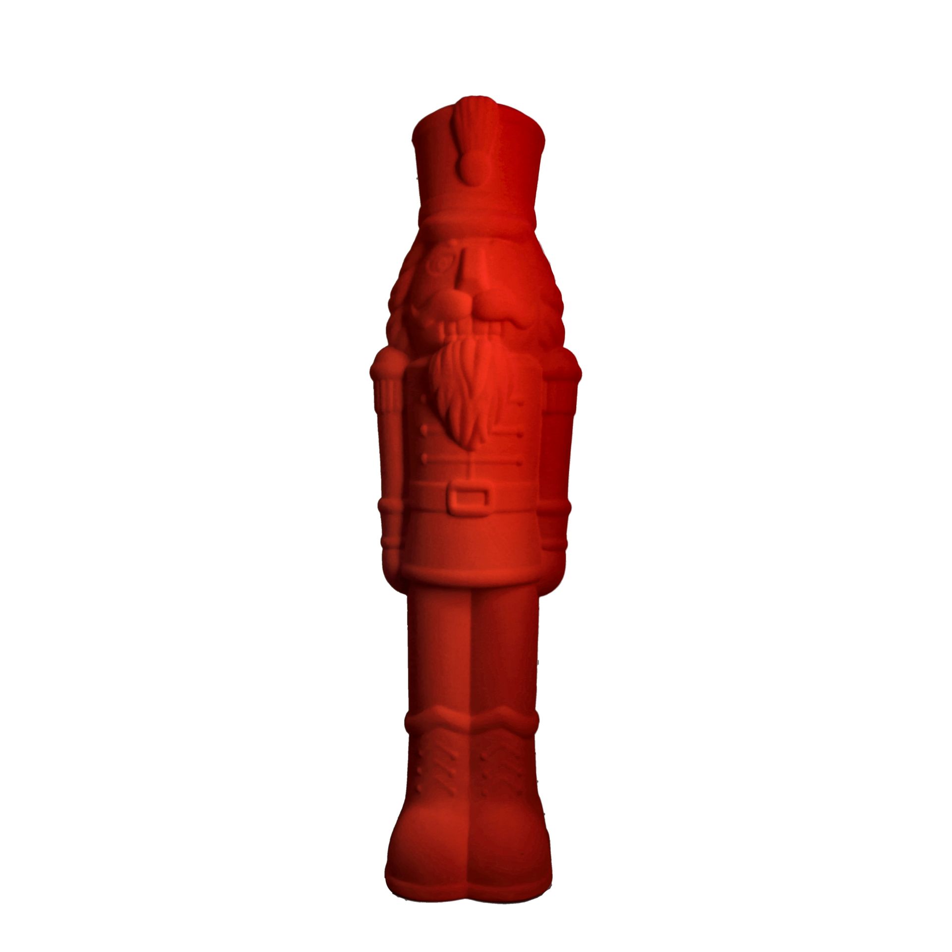 Gift Company - Solna Nussknacker XL rot beflockt 107 cm