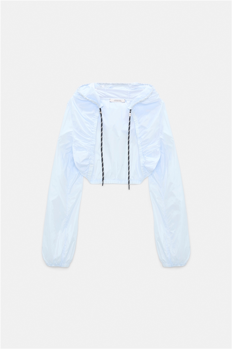 Dorothee Schumacher - Styling Piece mit Kapuze und Arm-Cover icy sky