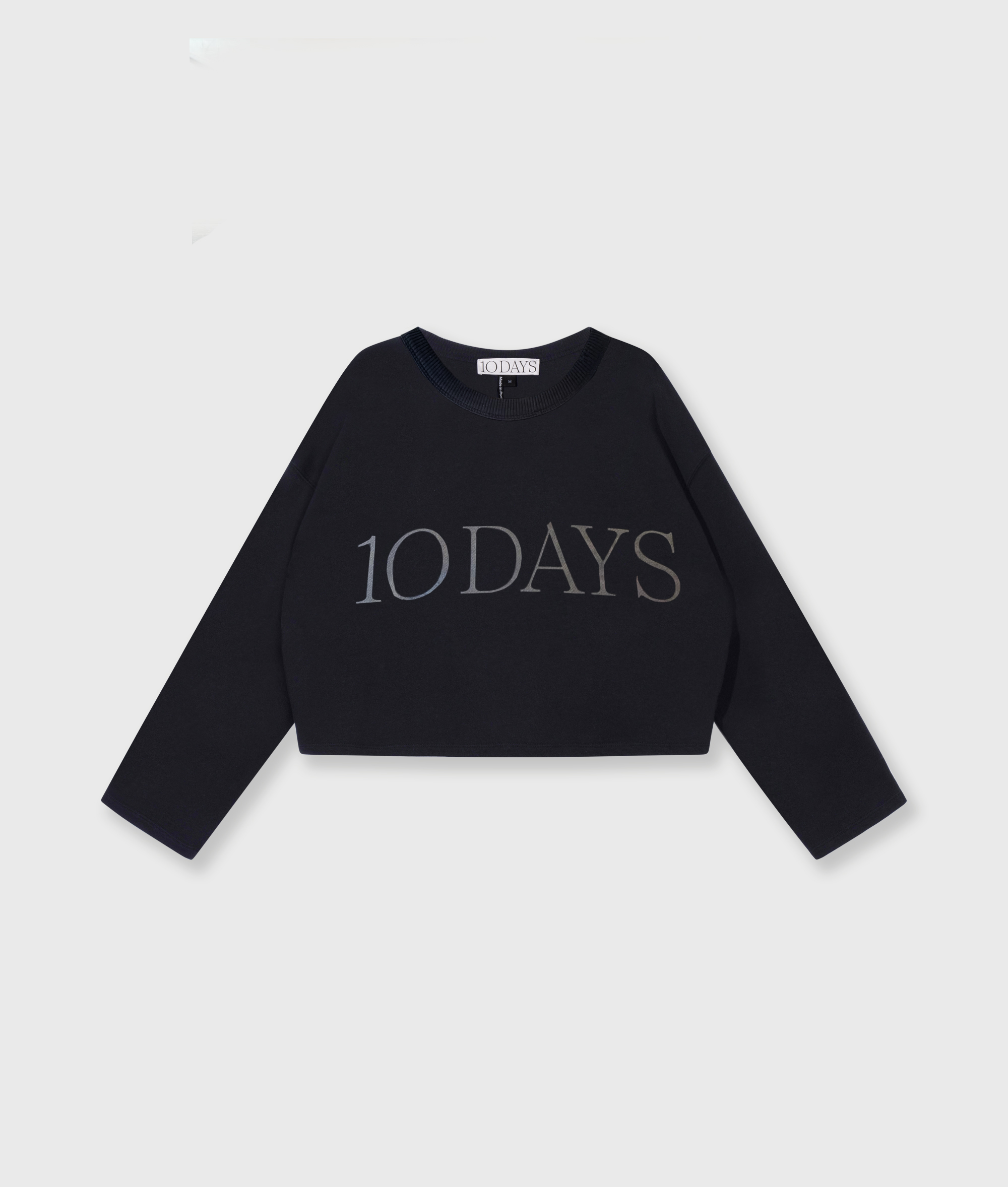 10 Days - Short Ten Days Sweater Black