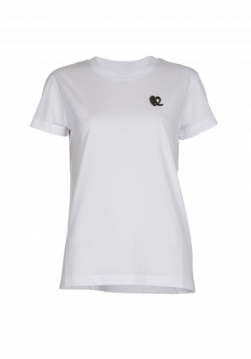 lala Berlin - T-Shirt Cara Heart white