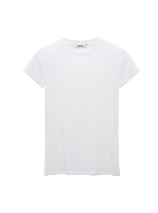 Dorothee Schumacher - T-Shirt aus elastischem Jersey off white