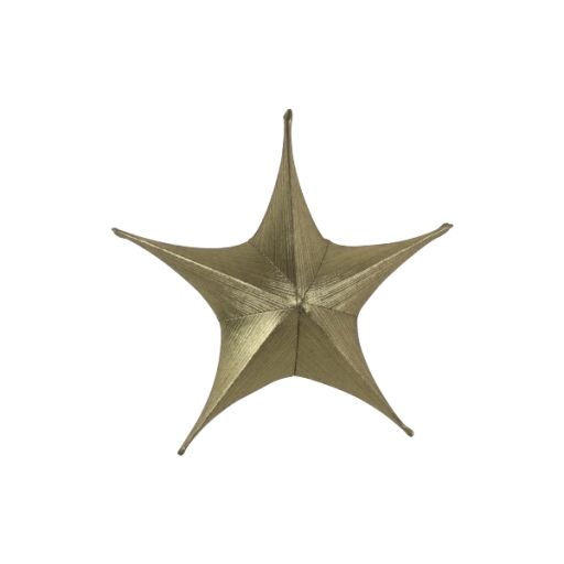 Dekostern gold-metallic 110 cm