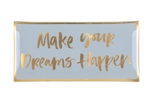Glasteller L Make your dreams happen
