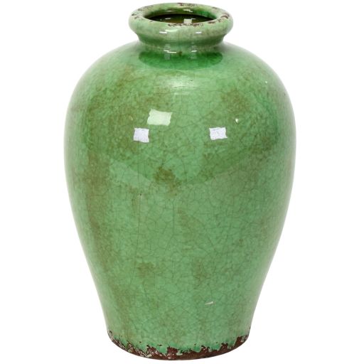 Bauchige Vase Jade groß