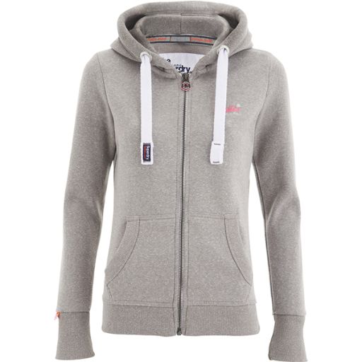 Superdry - Ziphoodie ash snowy