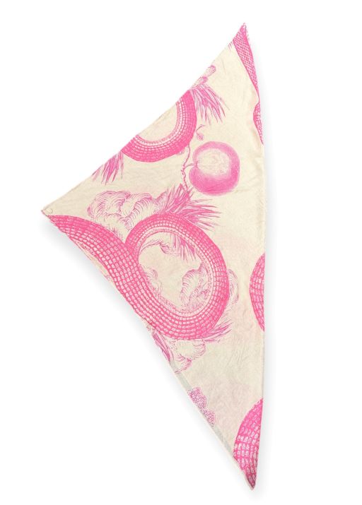 Friendly Hunting - Silktwill Midicube Garden Eden pink/fuchsia