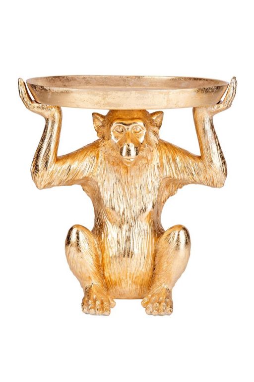 Tisch Affe gold