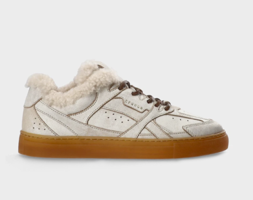 Copenhagen - Sneaker Vintage Teddy cream