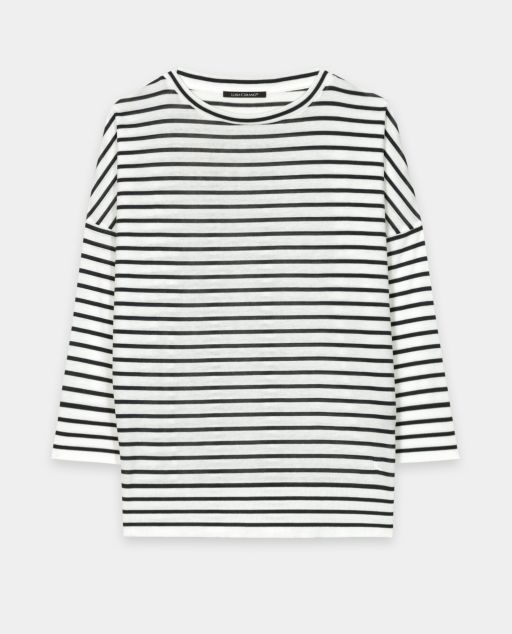 Luisa Cerano - Ringelshirt mit Ripp Details