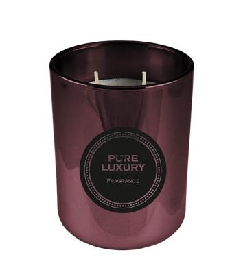 Duftkerze Pure Luxury Dark Rum groß