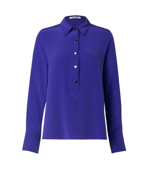 Dorothee Schumacher - Button Bluse hot lila