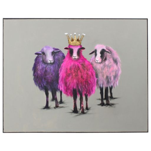 Bild Royal Sheep 100x80 cm