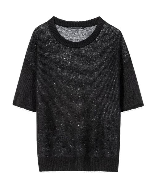 Luisa Cerano - Pailletten-Pullover