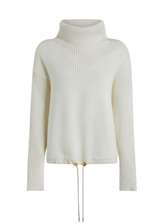 Varley - Hannah Cowl Neck Sweatshirt mit Wasserfallausschnitt