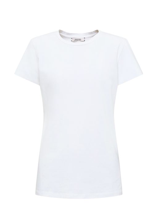 Dorothee Schumacher - T-Shirt mit doppelten Ärmel weiß