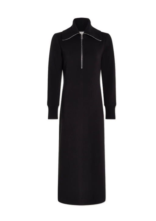 Varley - Langes Kleid aus Double Soft black