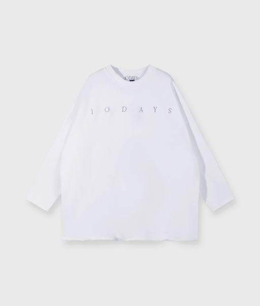 10 Days - Beach Sweater weiß
