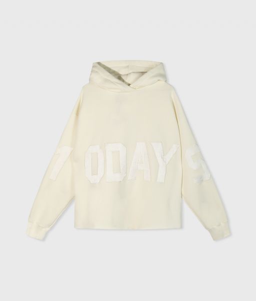 10 Days - Hoodie mit Kapuze natural