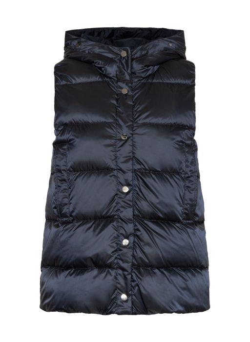 Max Mara - Wasserabweisende Weste Nachtblau