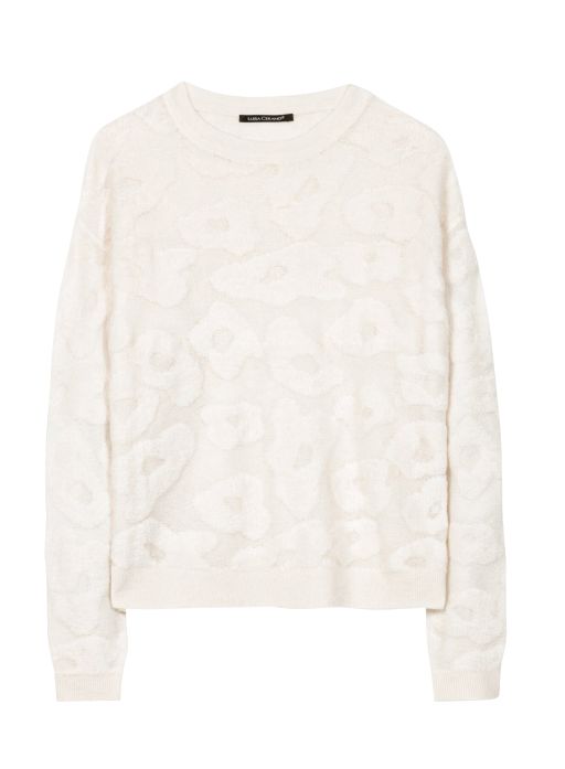 Luisa Cerano - Pullover mit Leo-Pattern
