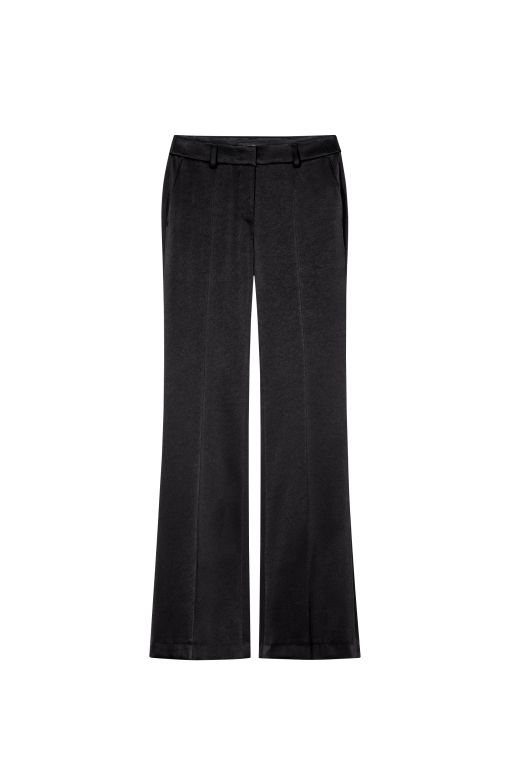 Luisa Cerano - Flared Hose in Satin Optik