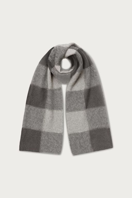 Iris von Arnim - Cashmere Seidenschal Nael flannel/platin