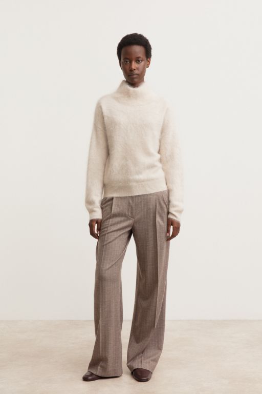 Iris von Arnim - Cashmere Rollkragenpullover Embla alabaster