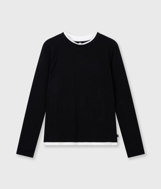 10 Days - Longsleeve double schwarz