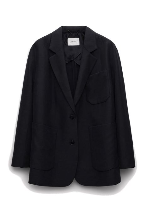 Dorothee Schumacher - Blazer aus Leinenmix black