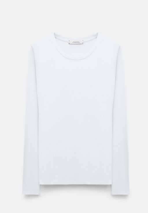 Dorothee Schumacher - Langarmshirt camellia white