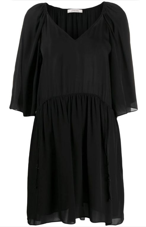 Dorothee Schumacher - Seidenkleid mit Flügelärmel