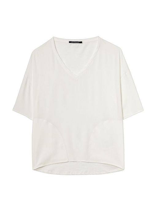 Luisa Cerano - Shirt mit seitlichen Eingrifftaschen