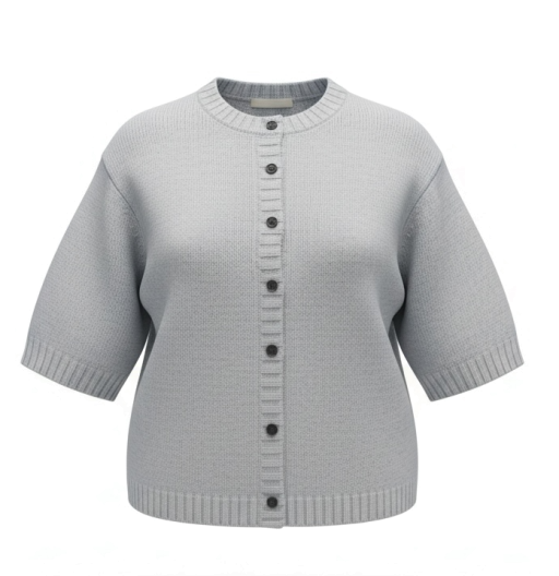 Friendly Hunting - Cardigan Lively aluminium