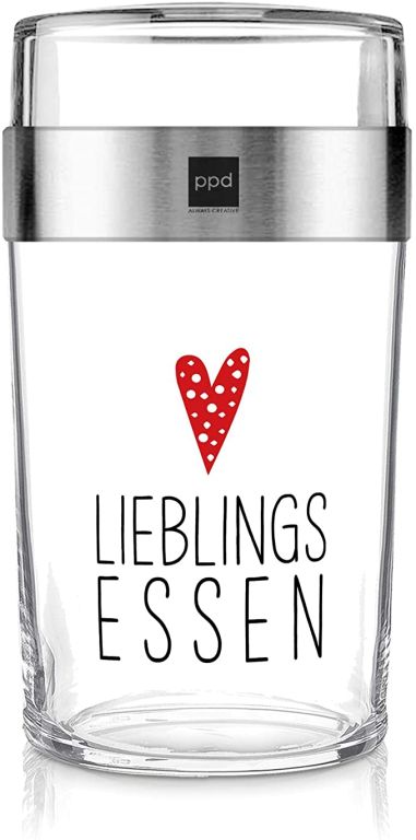 Snack2go Glas "Lieblingsessen"