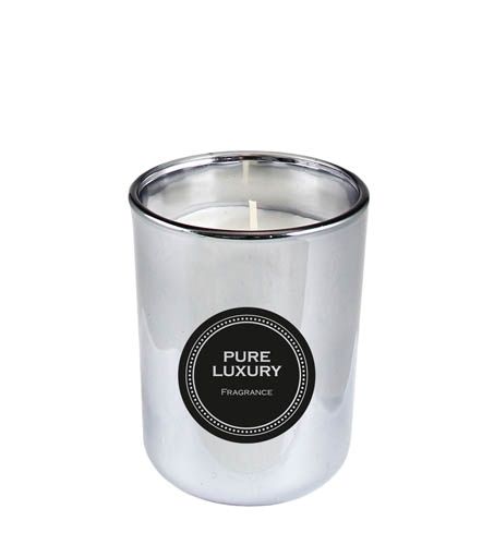 Duftkerze Pure Luxury silber