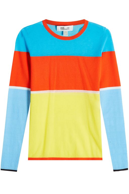 Diane von Furstenberg - Crew Neck Pullover bunt