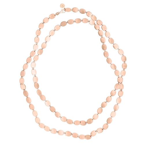 Marjana von Berlepsch - Kette mit ovalen Plättchen rosegold
