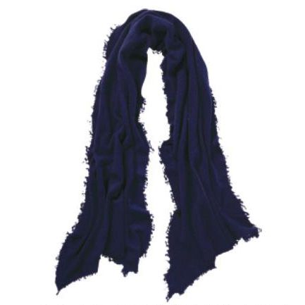 Pur Schoen - Cashmereschal navy blue