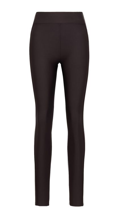 Dorothee Schumacher - Leggings mit Seiteneinsatz dark chocolate
