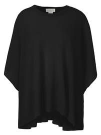 Rosemunde - Poncho in schwarz