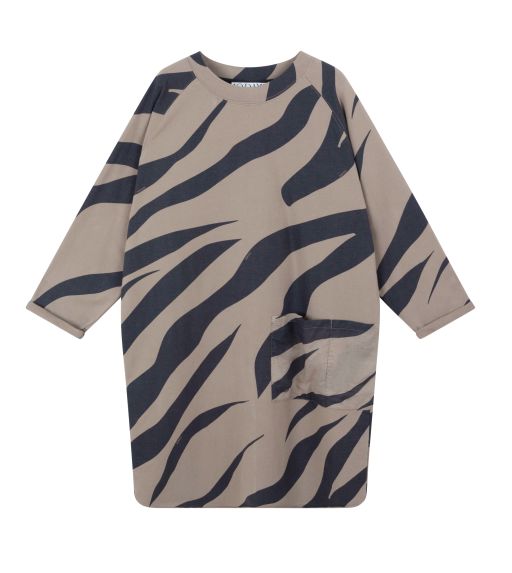 10 Days - Sweater Dress Zebra
