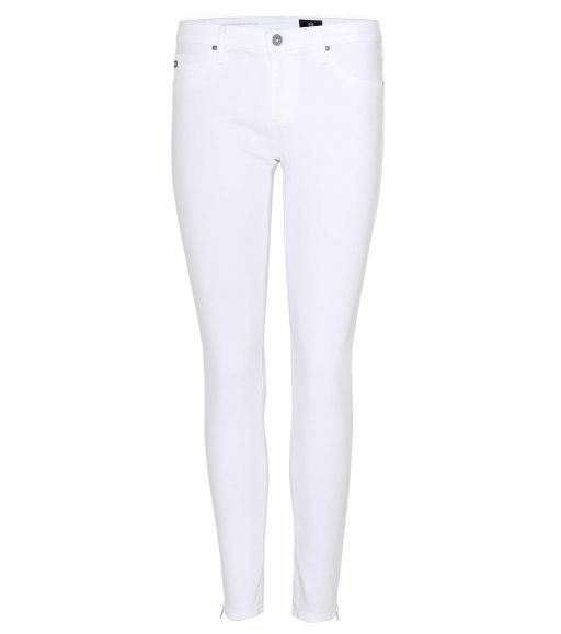 AG Jeans - The Zip up Legging Ankle weiß
