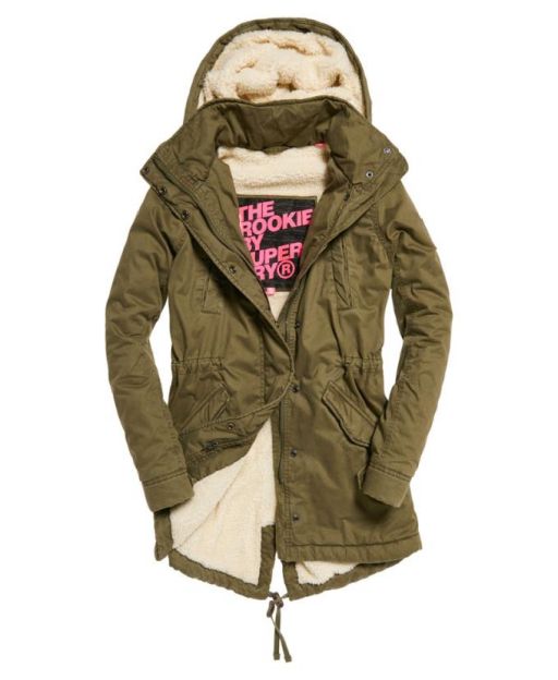 Superdry Winter Rookie Military Parka deepest army