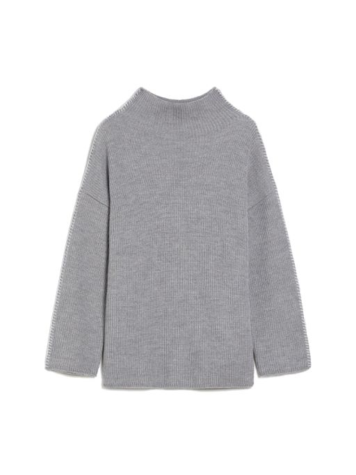 Max Mara - Pullover mit Wasserfallkragen