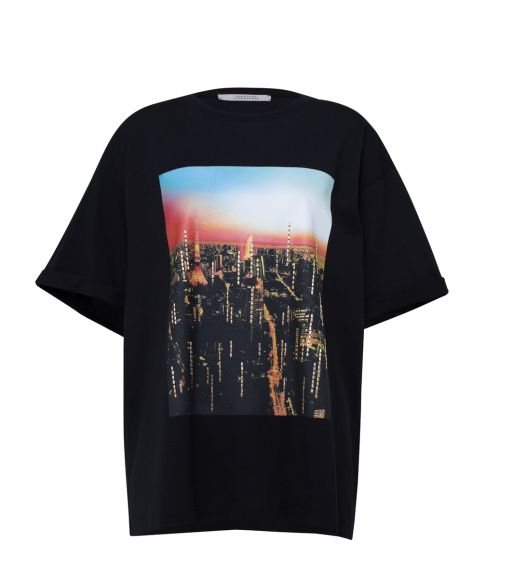 Dorothee Schumacher - T-Shirt mit Citydruck
