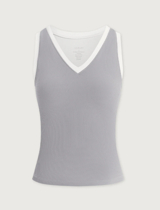 Varley - Tank Top Chia mit Bustier wind blue