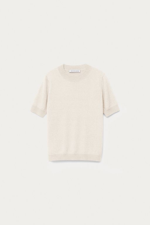 Iris von Arnim - Cashmere Seidenpullover Sandra off white